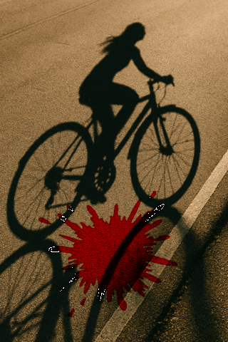 Panzetta in bici scambiata per Betina